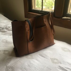 UO Reversible Vegan Leather Tote